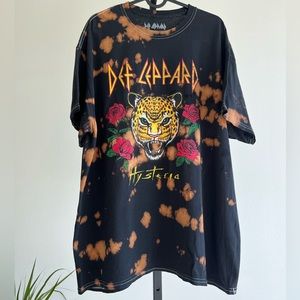 Deff leppard hysteria graphic t shirt